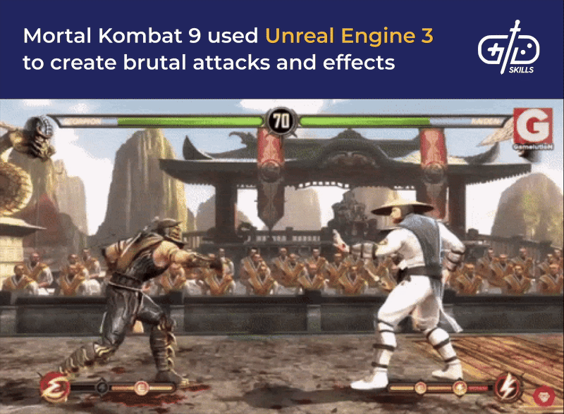 Mortal Kombat 9 was made in Unreal Engine 3