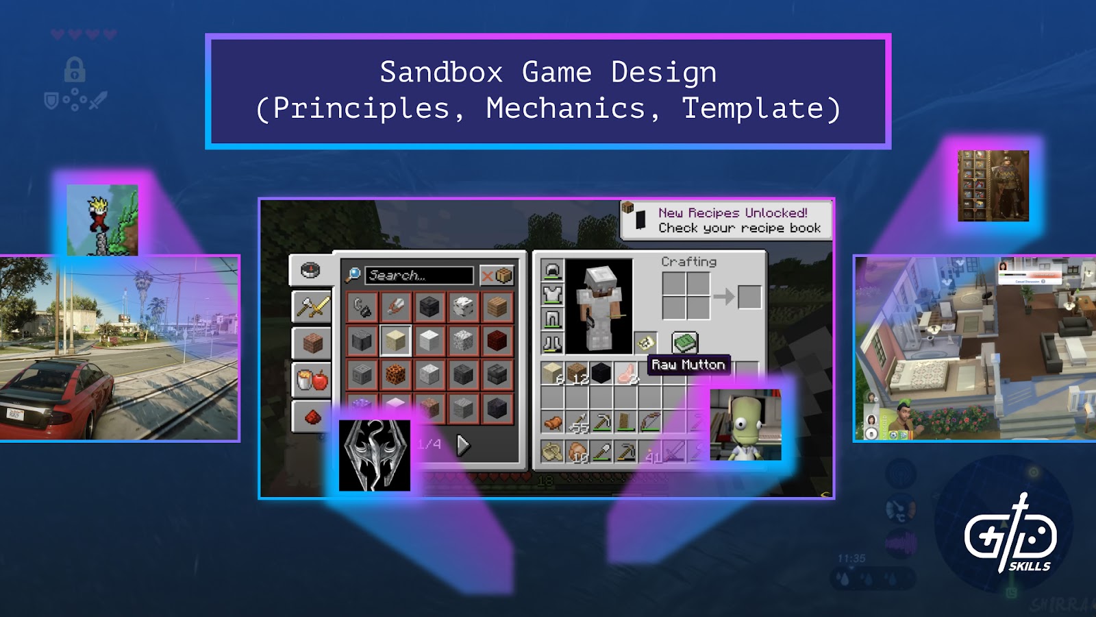 Sandbox Game Design (Principles, Mechanics, Template)