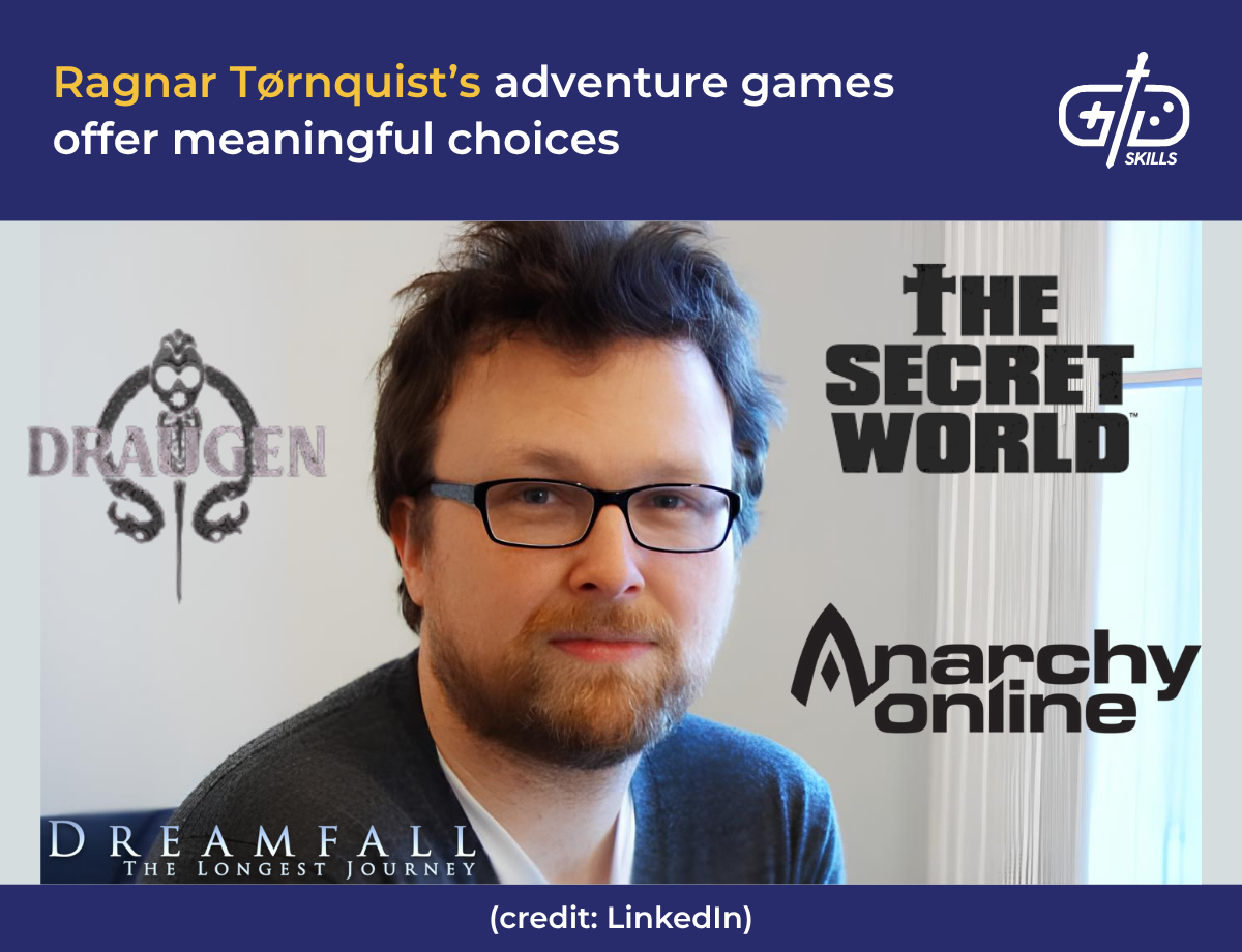 Ragnar Tørnquist’s adventure games offer meaningful choices