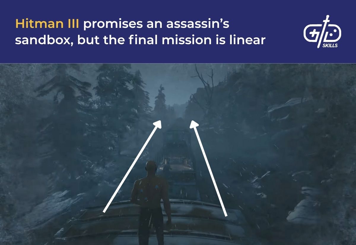 Hitman III promises an assassin's sandbox, but the final mission is linear