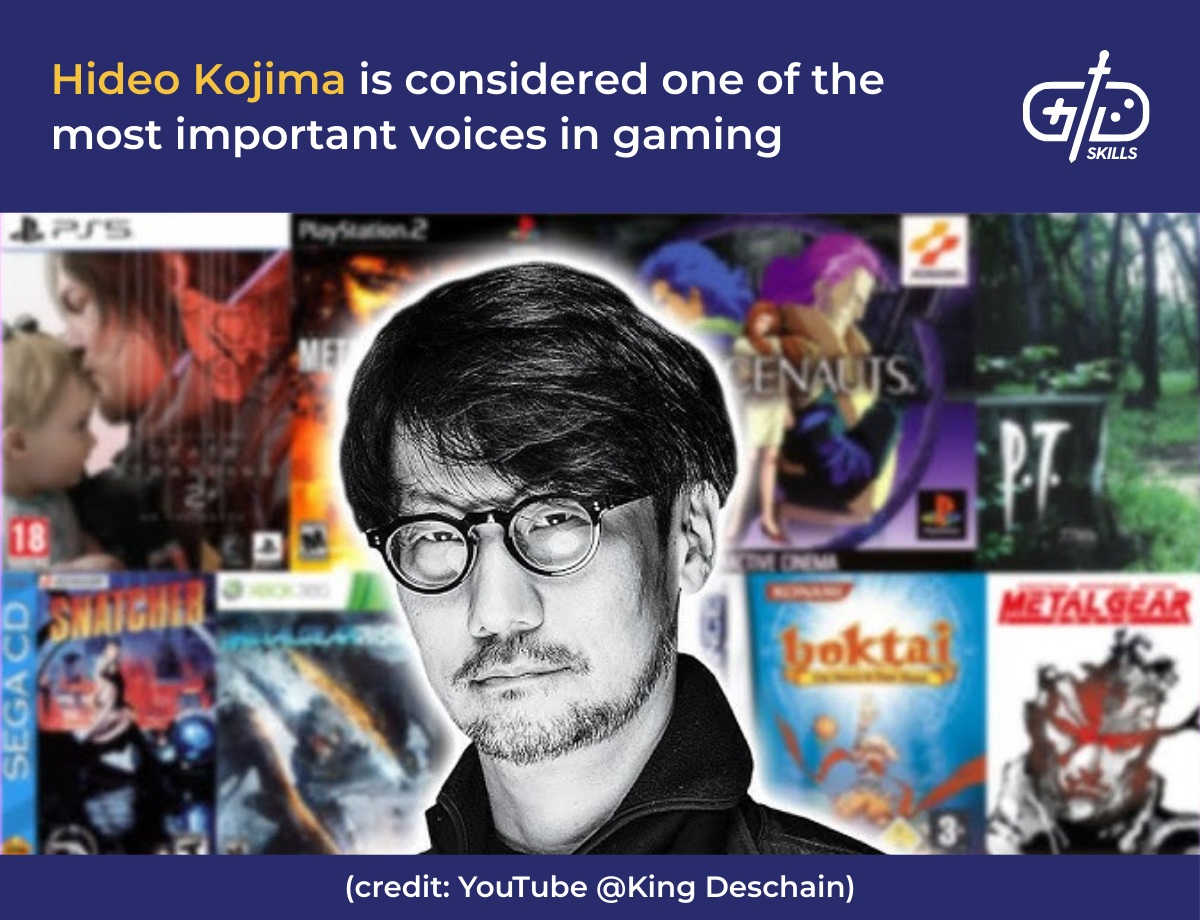 Hideo Kojima is considered one of the most important voices in gaming