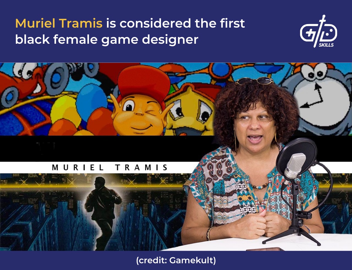 Muriel Tramis is considered the first black game designer