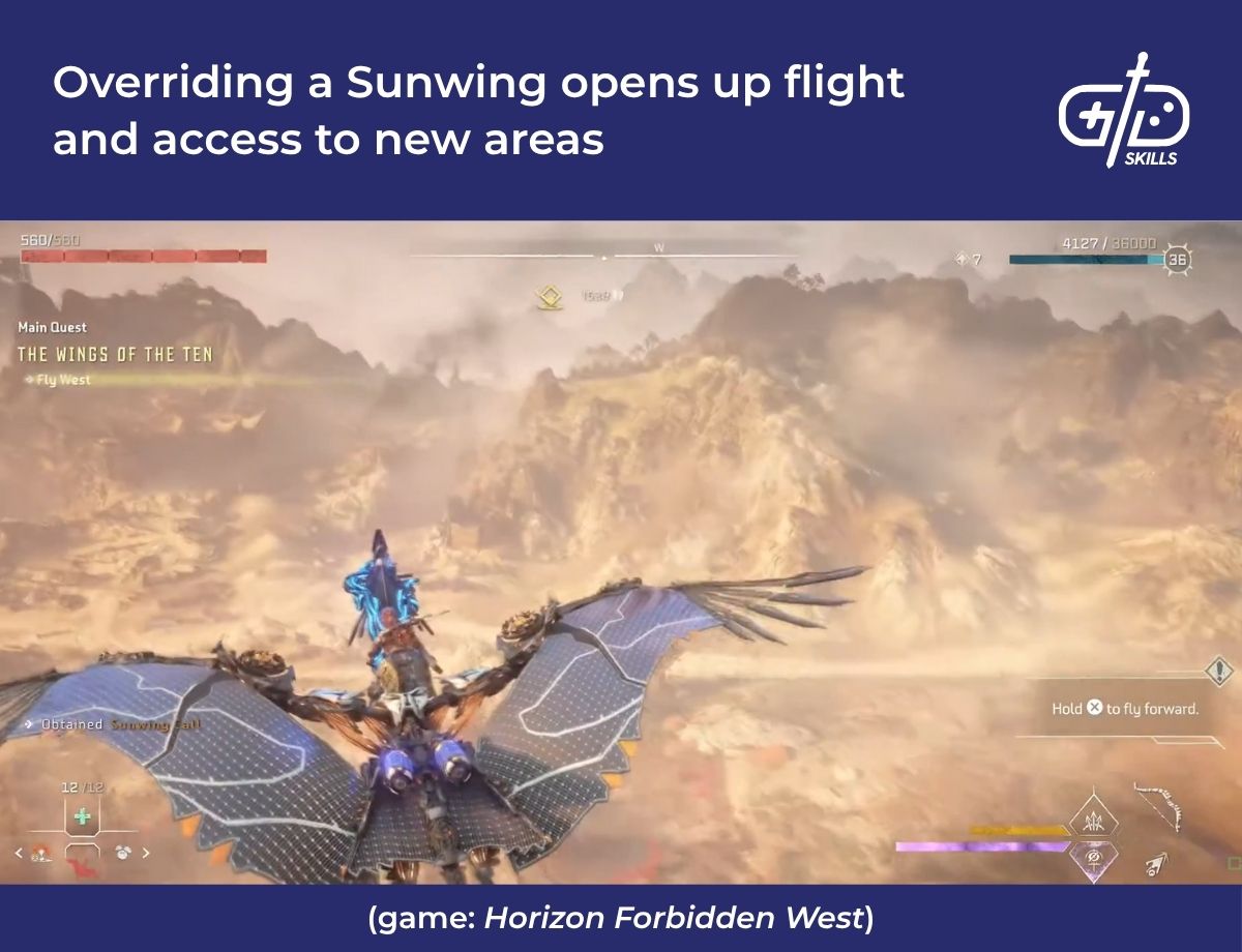 Overriding a Sunwing opens up flight and access to new areas