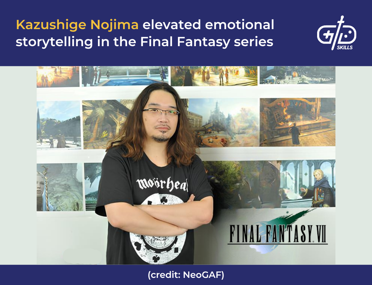 Kazushige Nojima elevated emotional storytelling in the Final Fantasy series