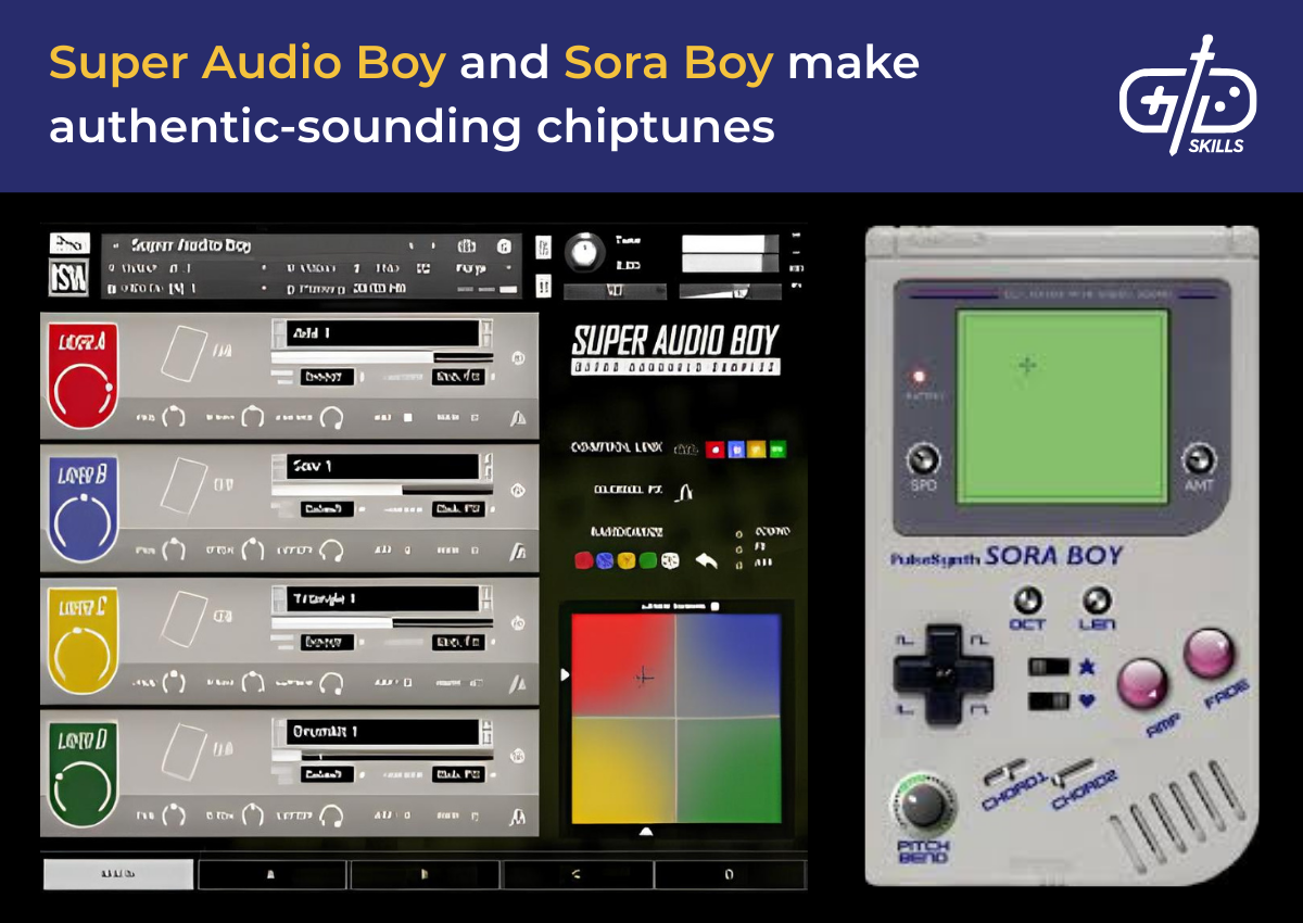 Super Audio Boy and Sora Boy make authentic-sounding chiptunes