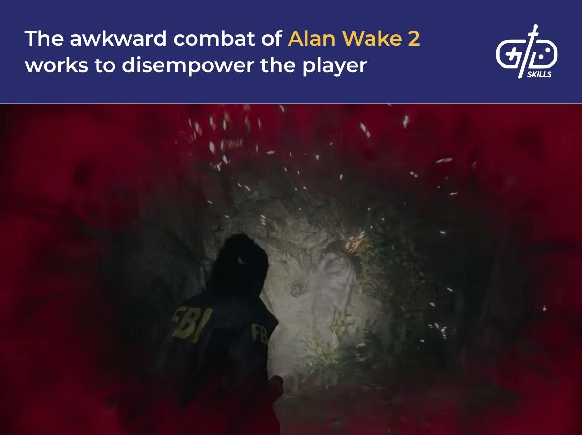 Alan Wake 2's awkward combat disempowers the player