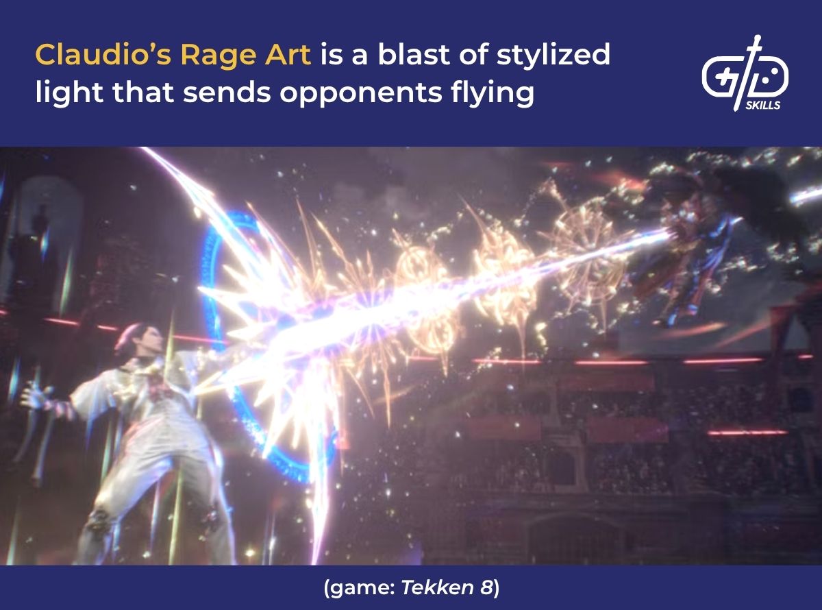 Claudio's Rage Art in Tekken 8