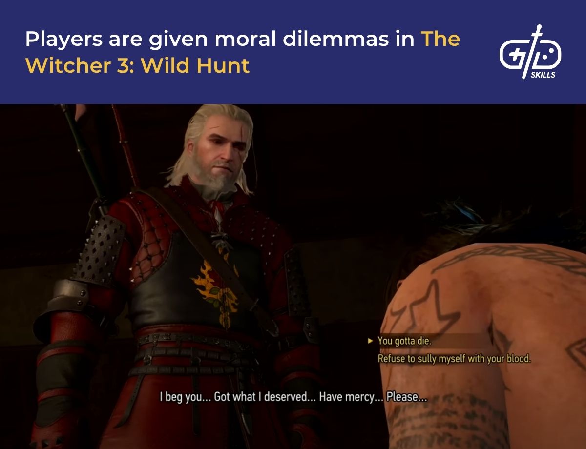Moral dilemma in The Witcher 3: Wild Hunt