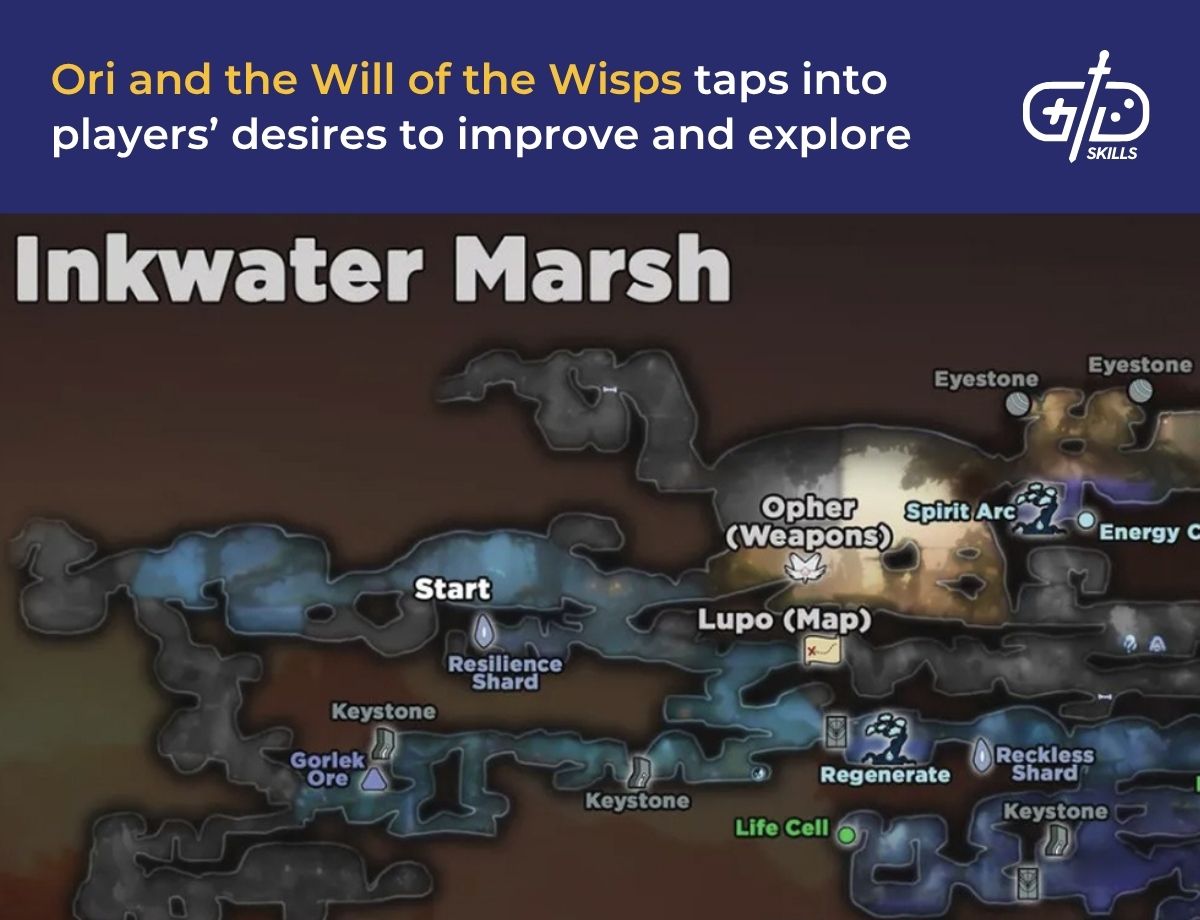 Ori and the Will of the Wisps taps into the desires to improve and explore