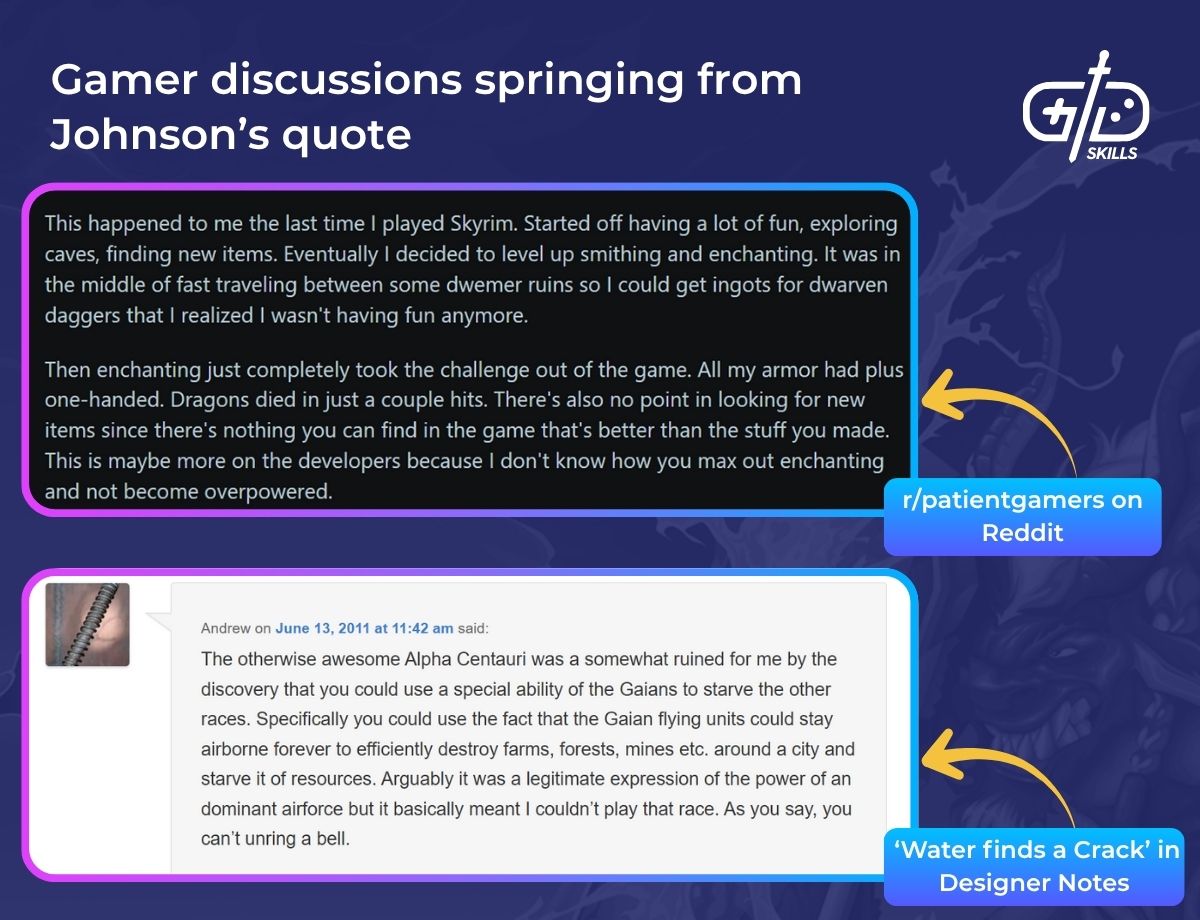 Public discussions about Johnson's quote