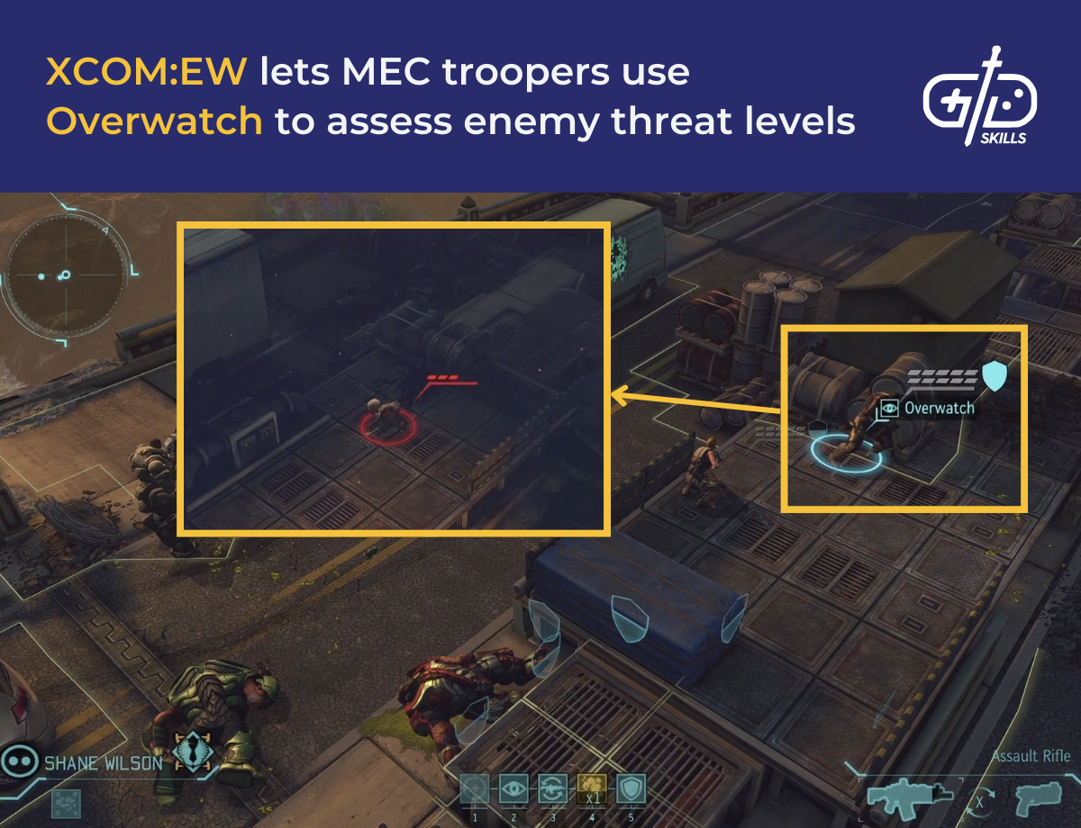 XCOM: Enemy Within lets MEC troopers use Overwatch to assess enemy threat levels