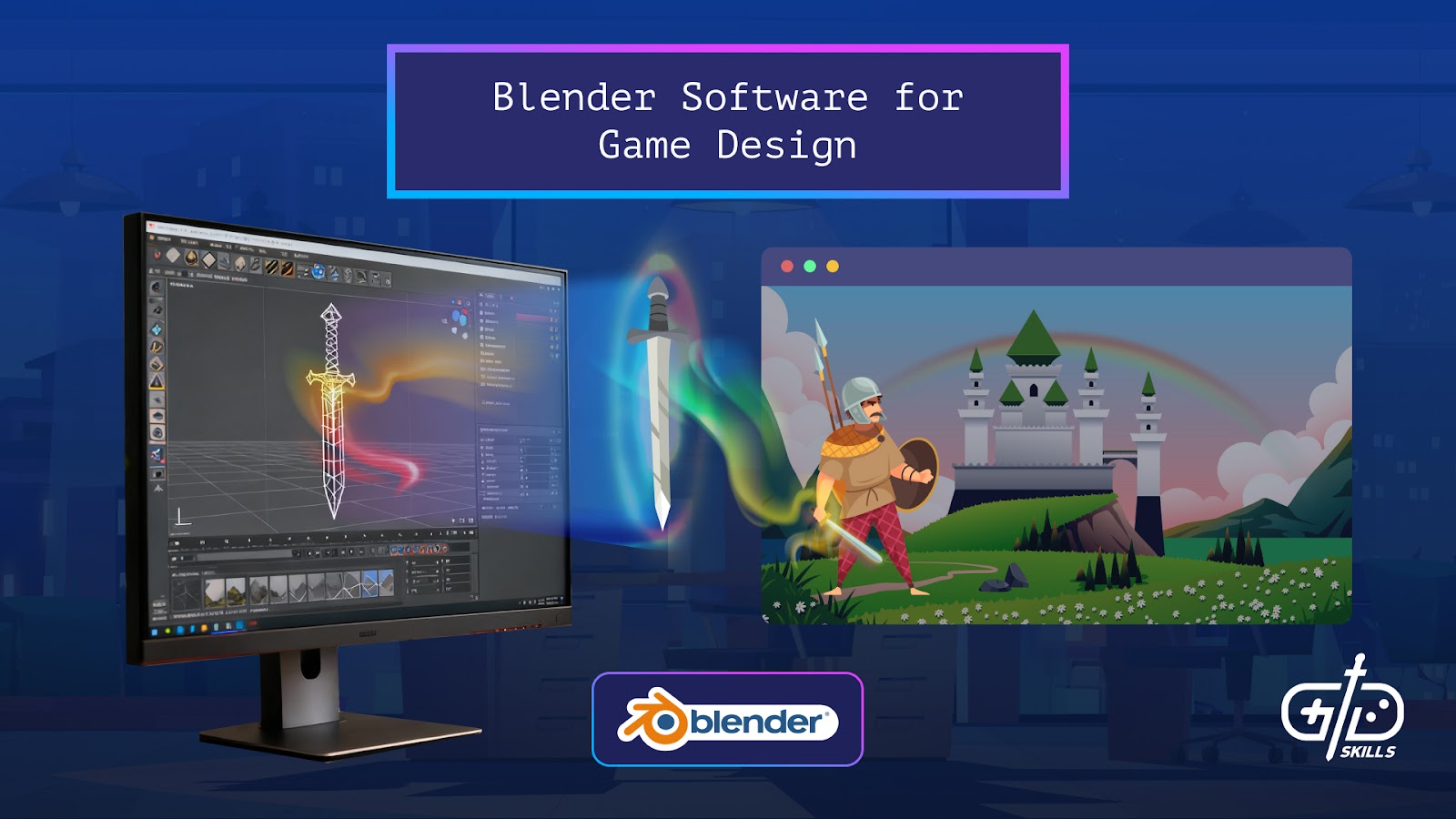 Blender Software for Game Design