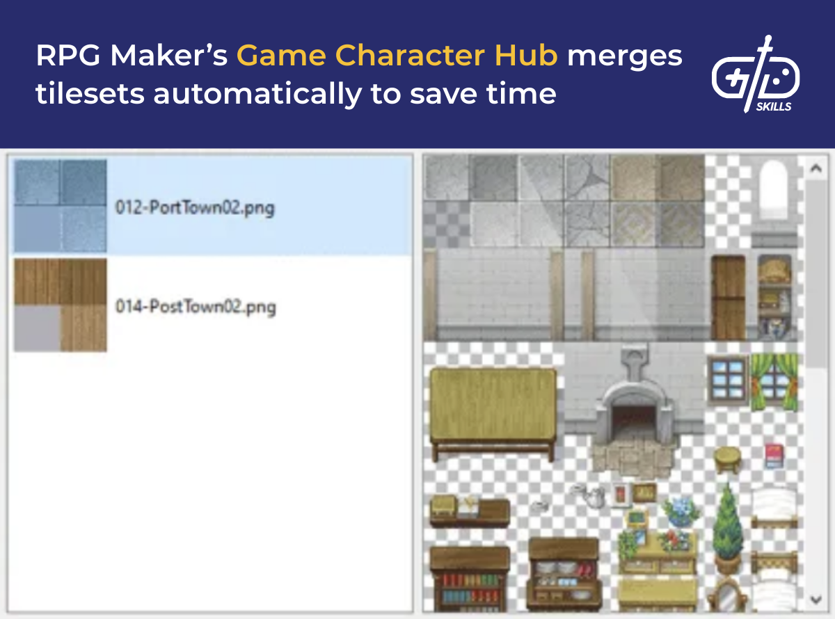 RPG Maker’s Game Character Hub merges tilesets automatically to save time