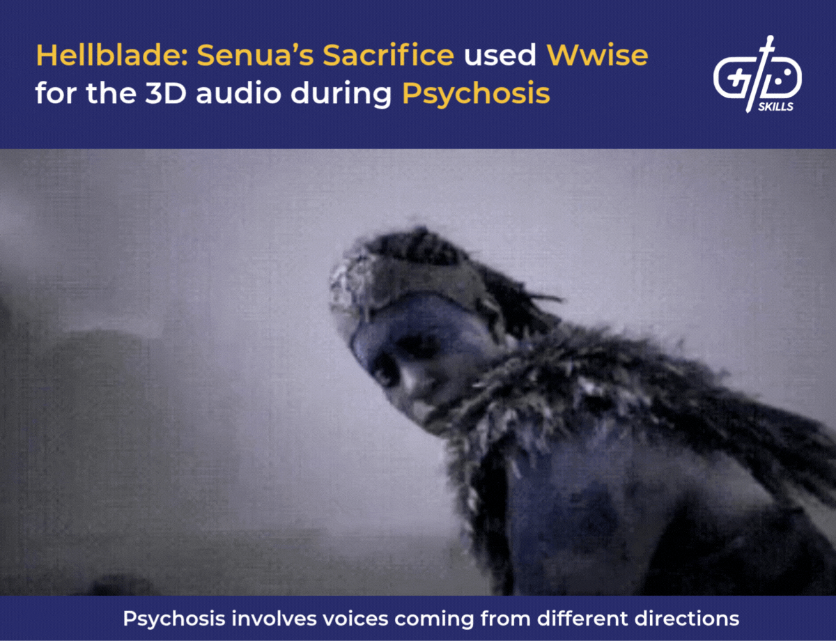 Hellblade: Senua's Sacrifice used Wwise for the 3D audio during Psychosis