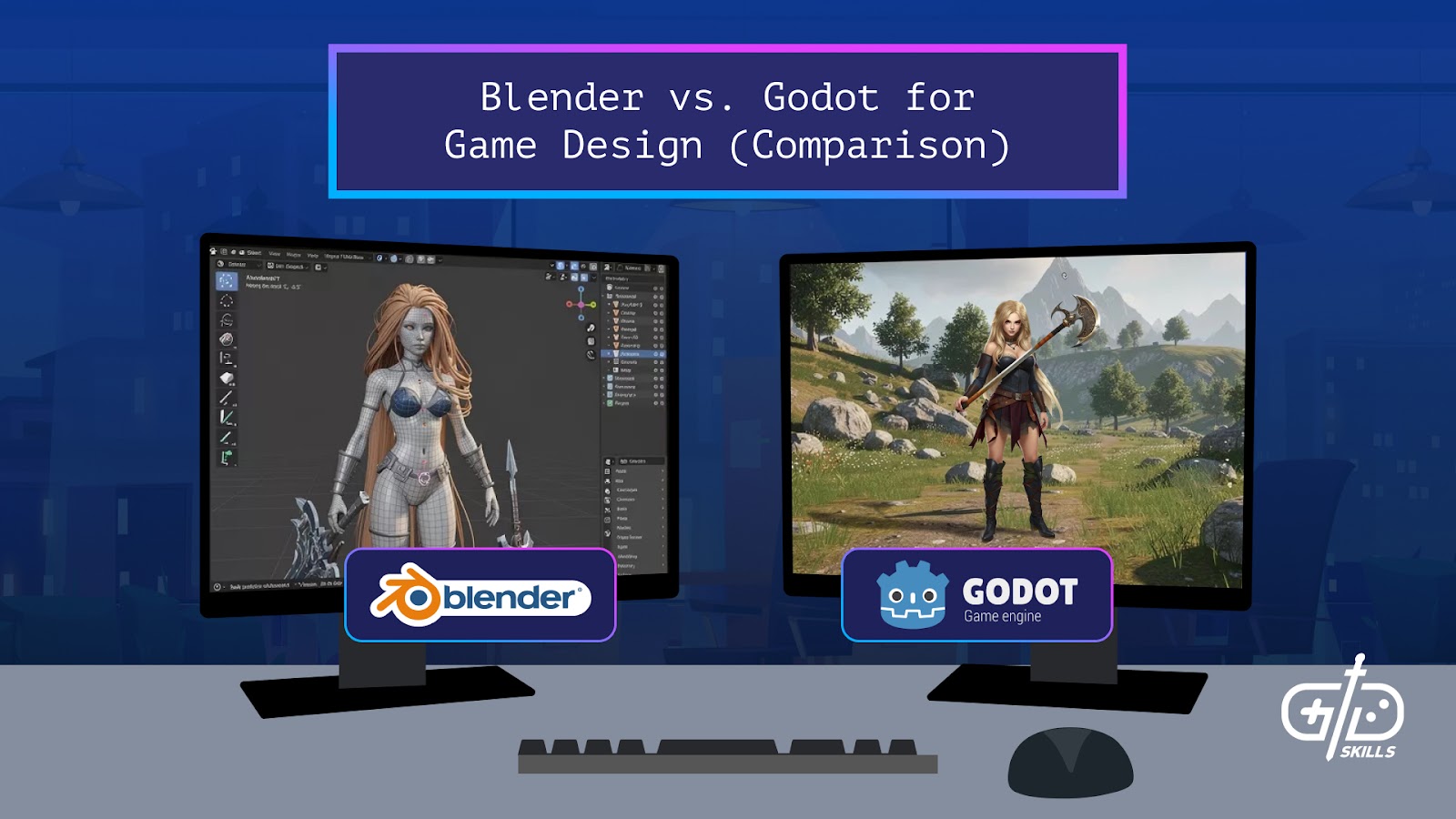 Blender vs. Godot for Game Design (Comparison)