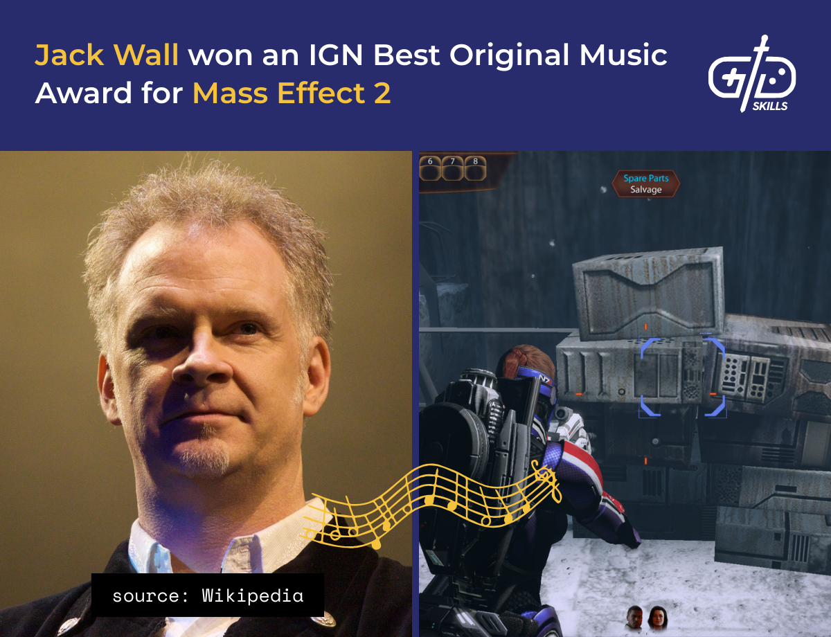 Jack Wall won an IGN Best Original Music Award for Mass Effect 2