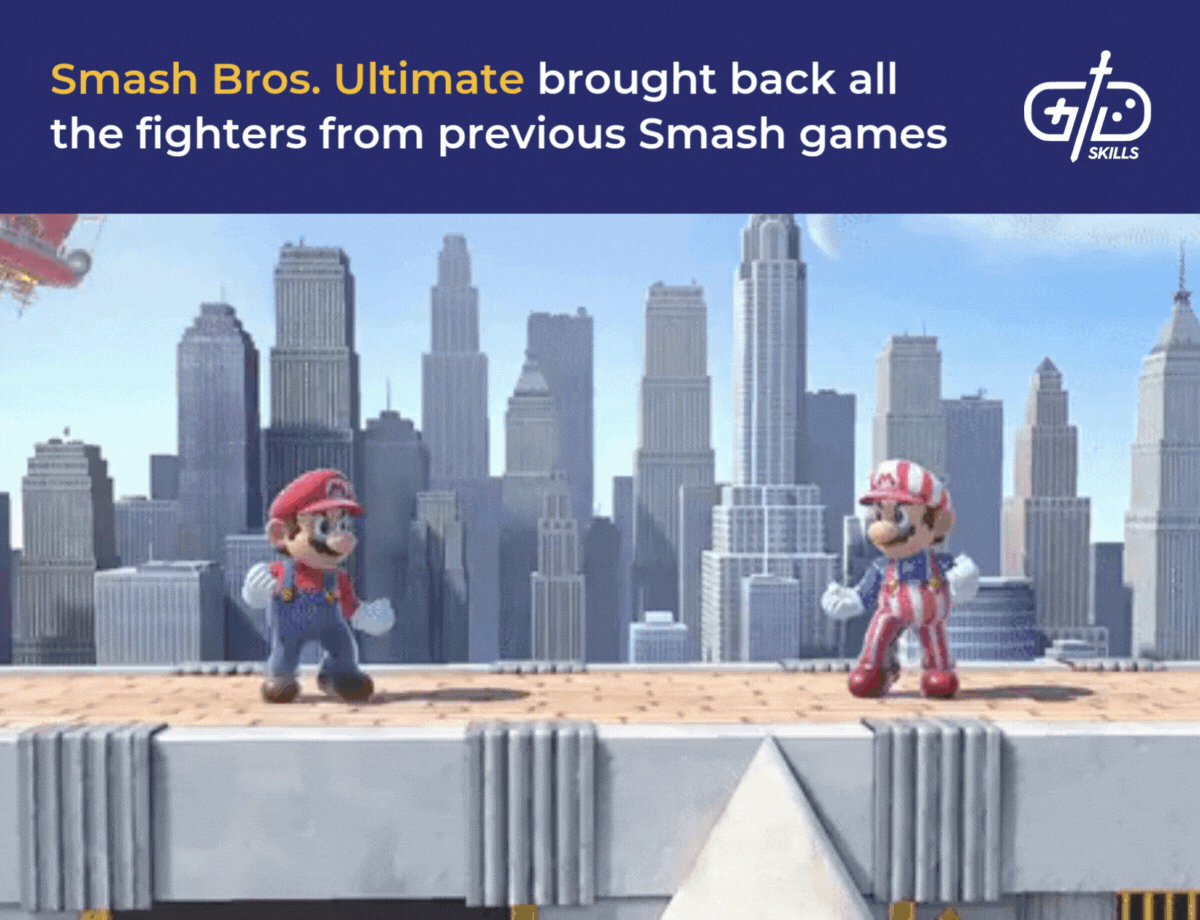 Smash Bros. Ultimate brought back all the fighters from previous Smash games