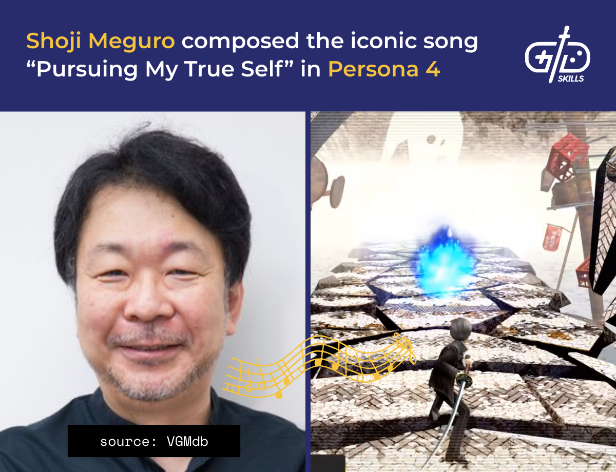 Shoji Meguro composed the iconic song “Pursuing My True Self” in Persona 4