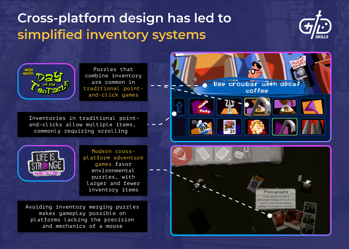 Cross-platform design has led to simplified inventory systems