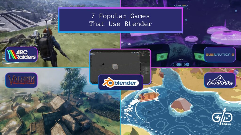7 Popular Games That Use Blender