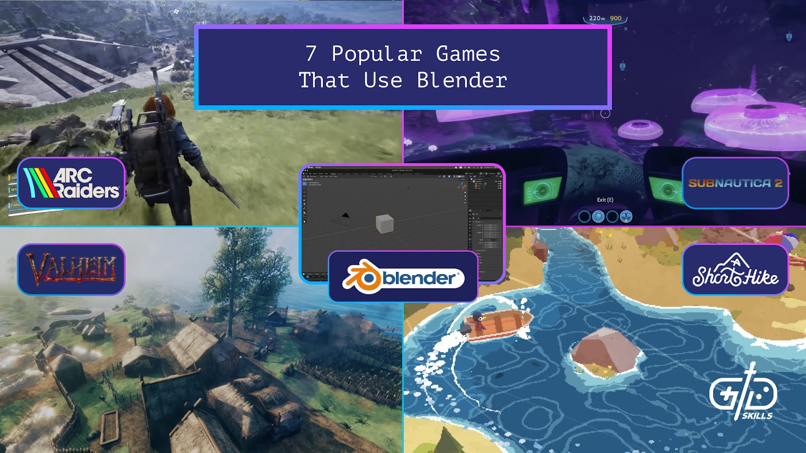 7 Popular Games That Use Blender