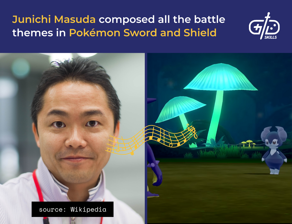 Junichi Masuda composed all the battle themes in Pokémon Sword and Shield