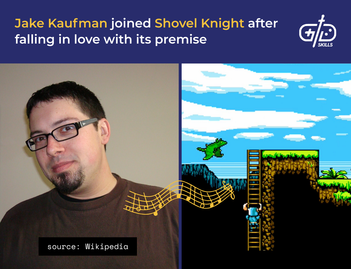 Jake Kaufman joined Shovel Knight after falling in love with its premise