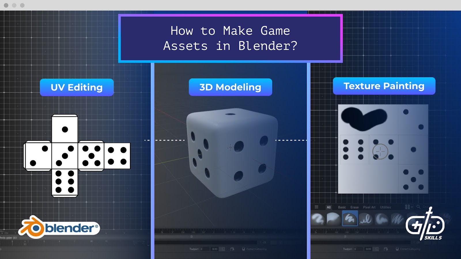 How to Make Game Assets in Blender?