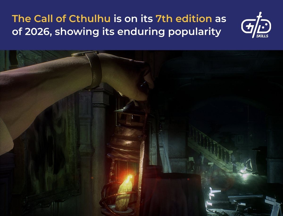 The Call of Cthulhu is on its 7th edition as of 2026, showing its enduring popularity