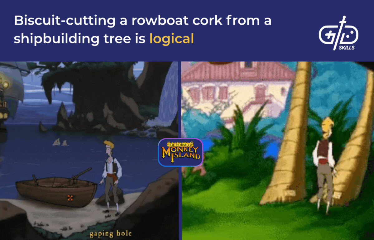 Biscuit-cutting a rowboat cork from a shipbuilding tree is logical