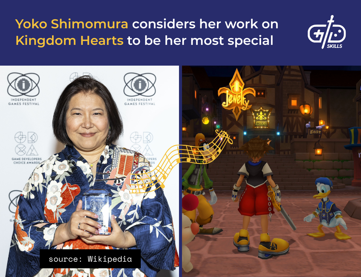 Yoko Shimomura considers her work on Kingdom Hearts to be her most special