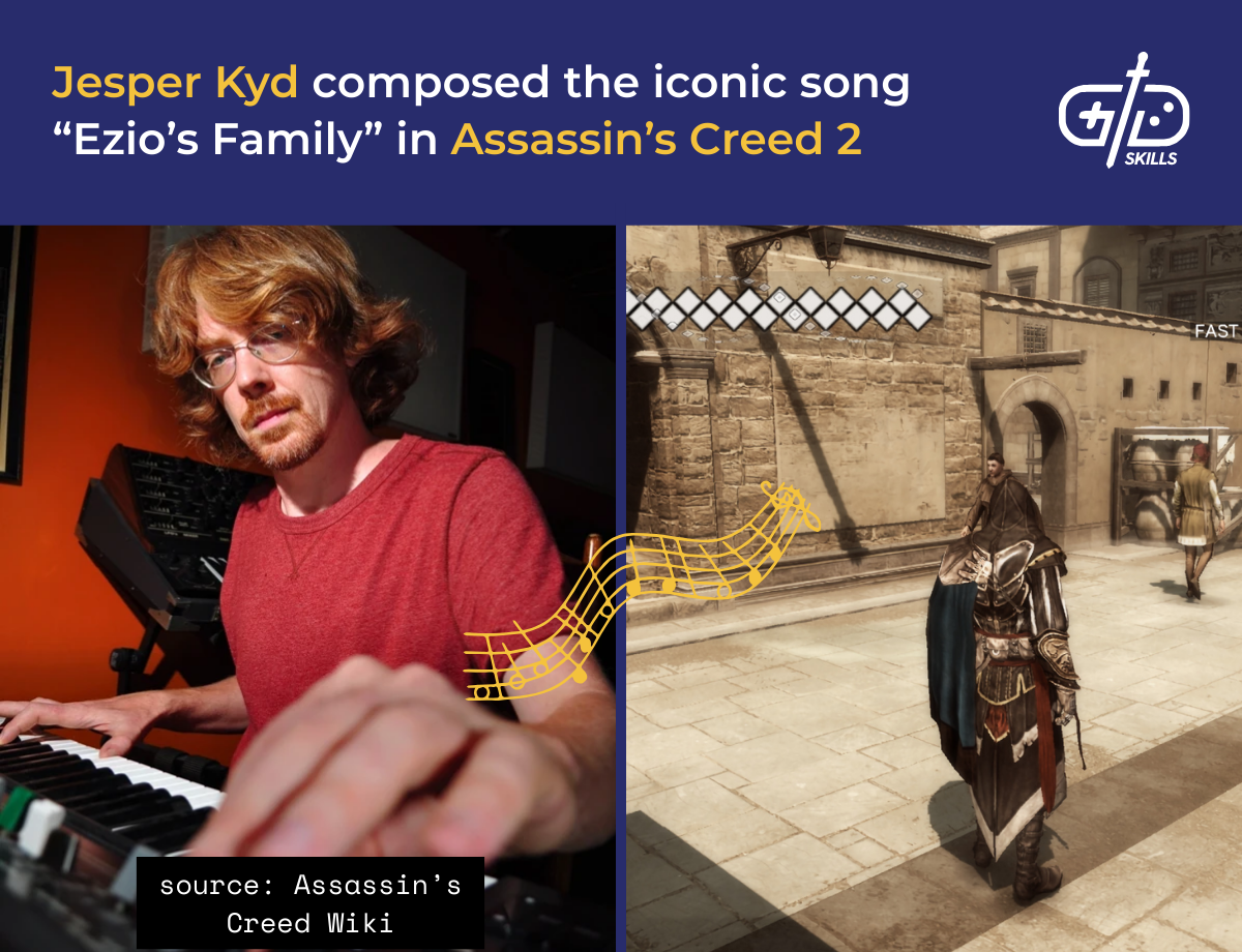 Jesper Kyd composed "Ezio's Family" in Assassin's Creed 2