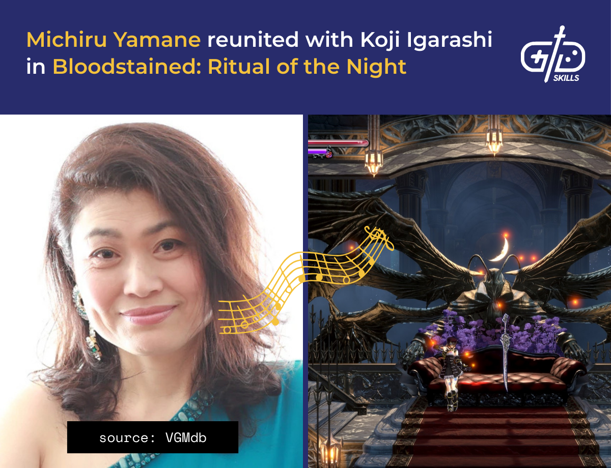 Michiru Yamane reunited with Koji Igarashi in Bloodstained: Ritual of the Night