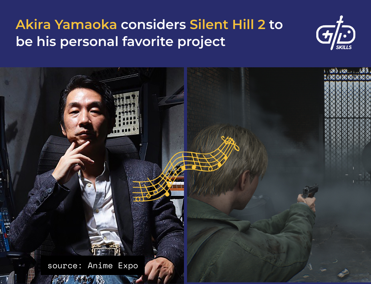 Akira Yamaoka's personal favorite project was Silent Hill 2