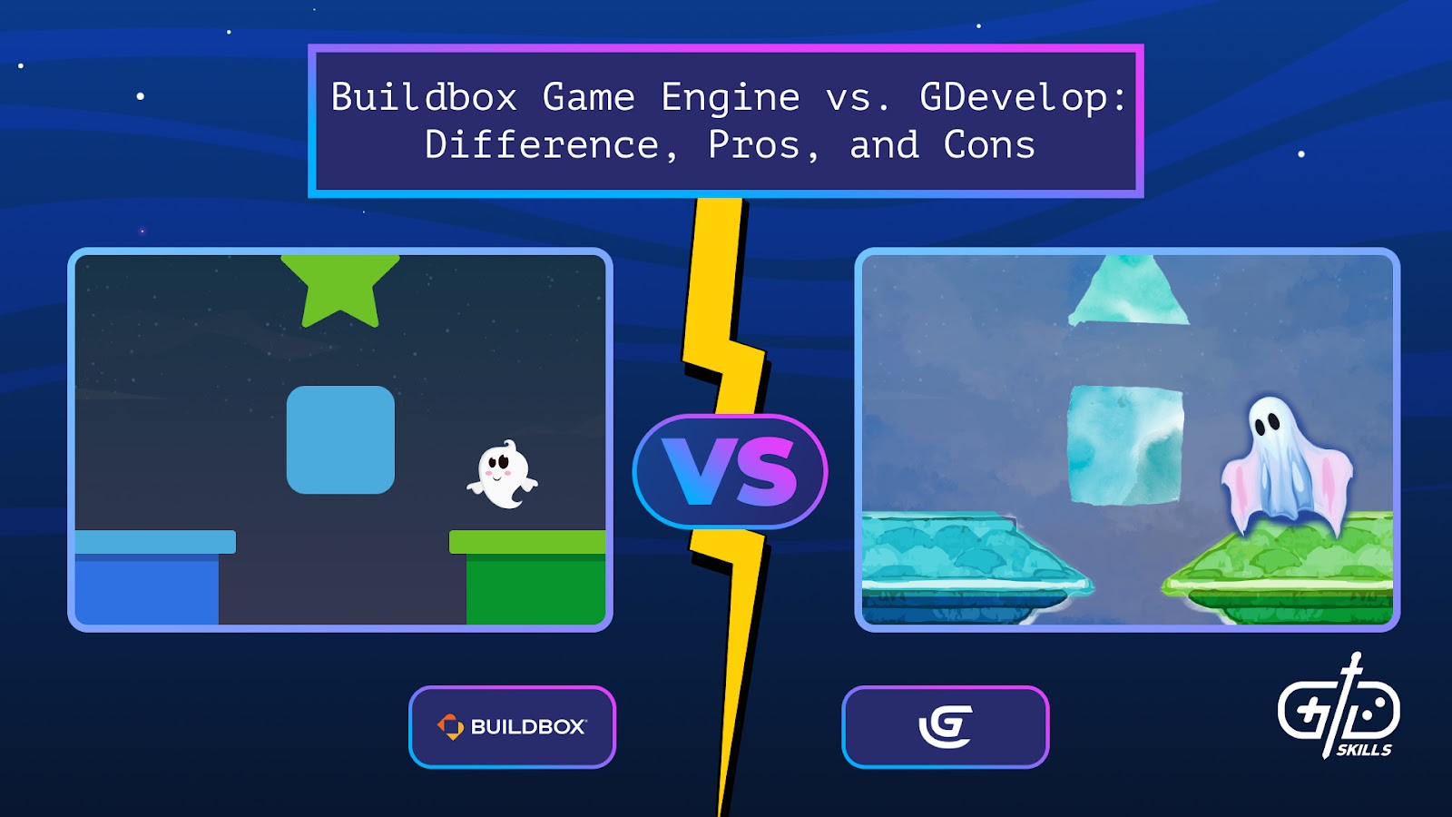Buildbox Game Engine vs. GDevelop: Difference, Pros, and Cons
