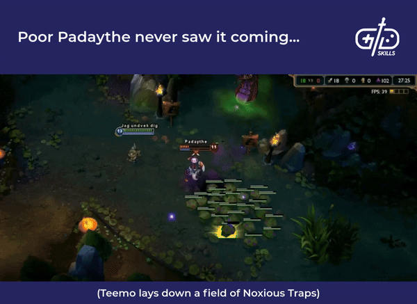 Poor Padaythe never saw it coming...