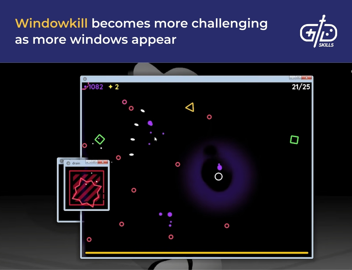 Windowkill becomes more challenging as more windows appear