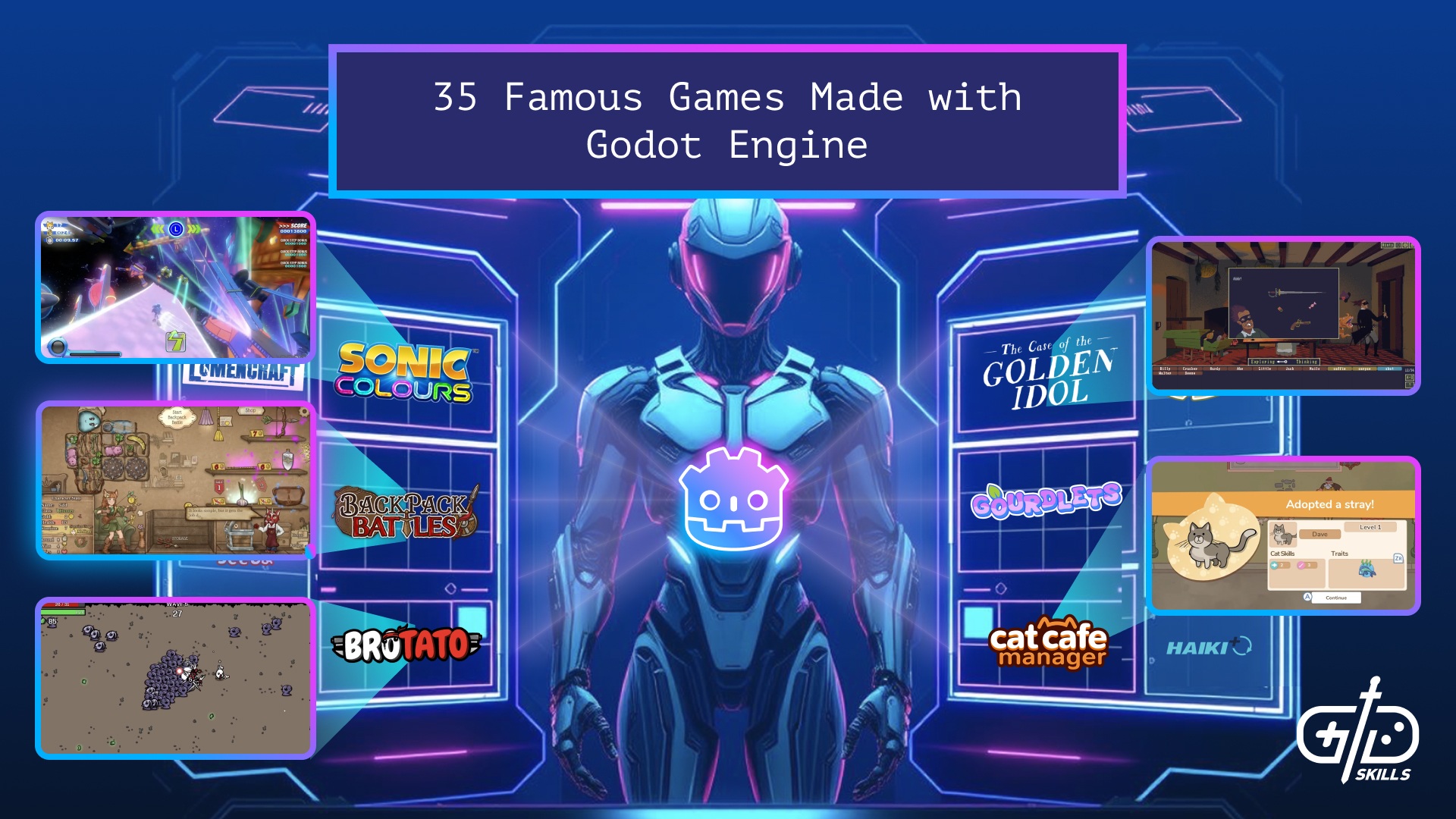 35 Famous Games Made with Godot Engine