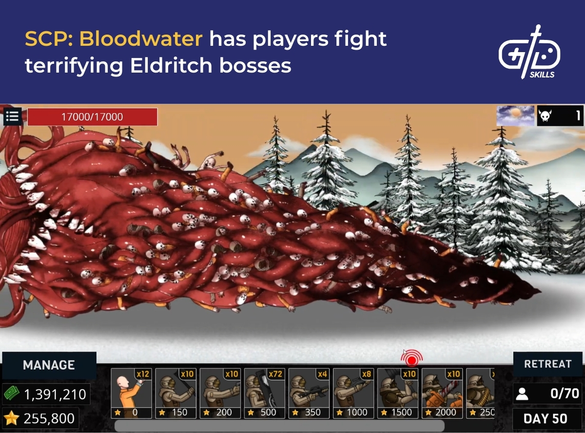 SCP: Bloodwater has players fight terrifying Eldritch bosses