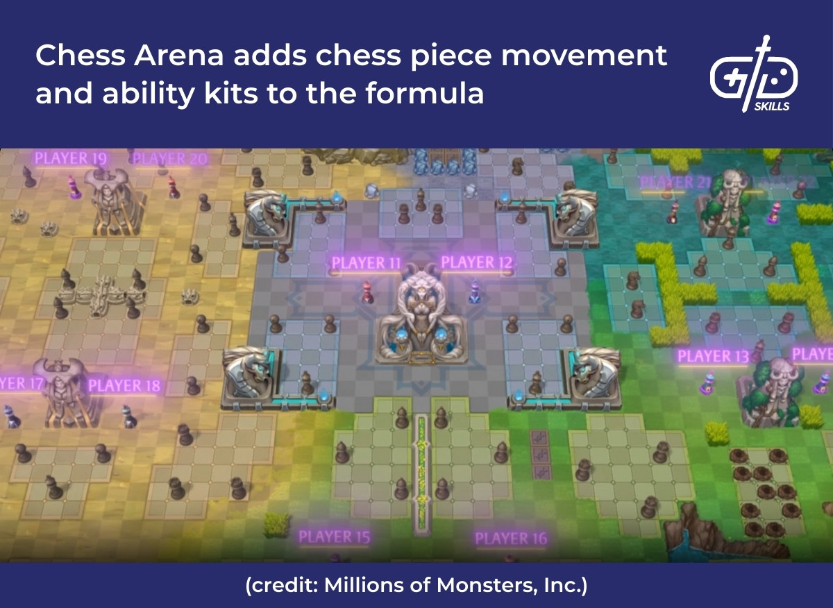 Chess Arena adds chess piece movement and ability kits to the formula