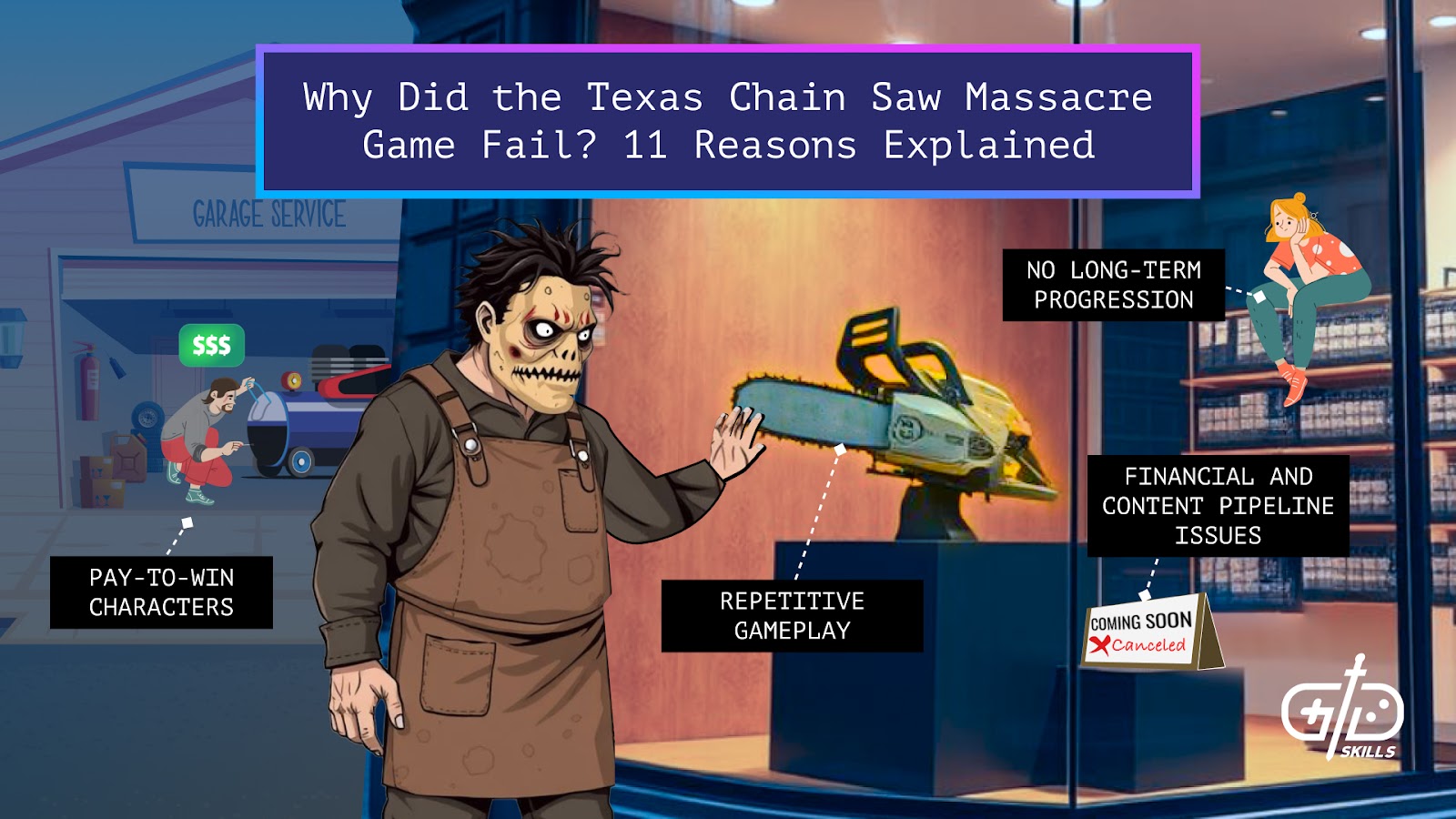 Why Did the Texas Chain Saw Massacre (TCM) Game Fail? 11 Reasons Explained