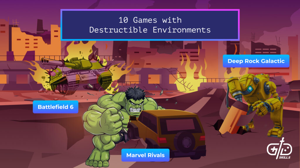 10 Games with Destructible Environments