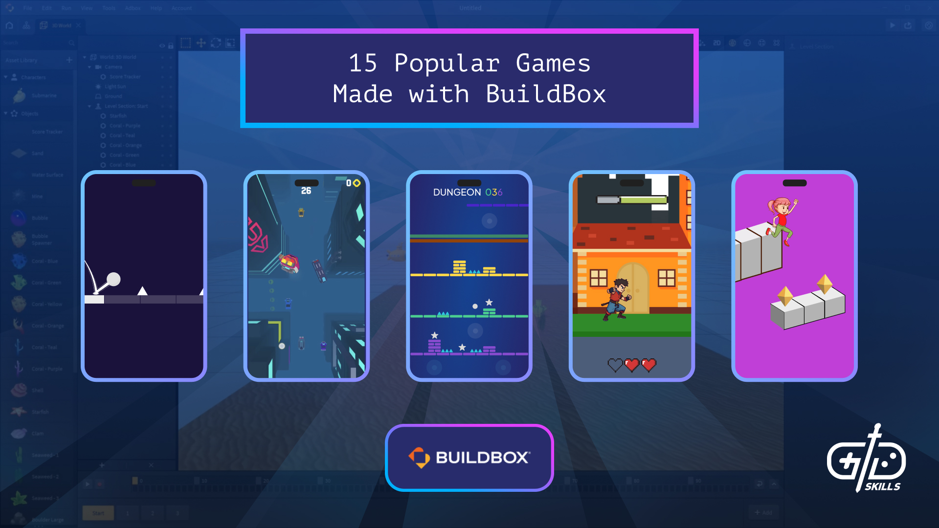 15 Popular Games Made with Buildbox