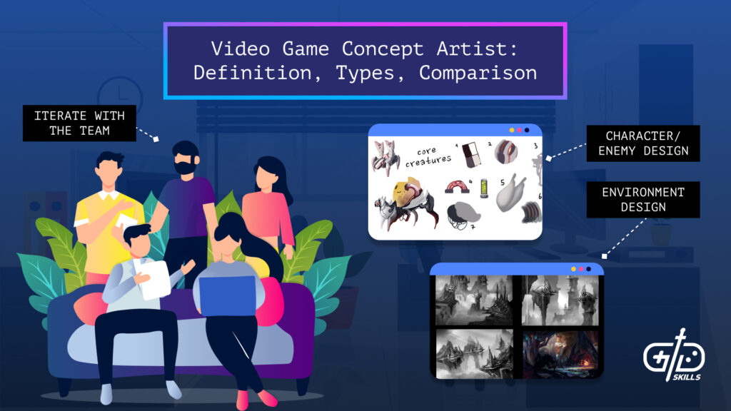 Video Game Concept Artist: Definition, Types, Comparison