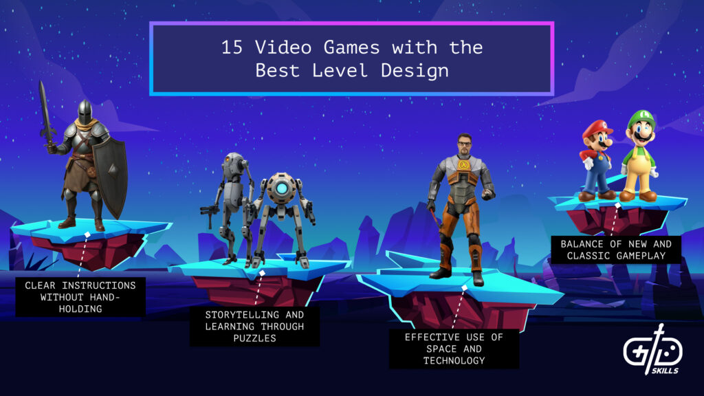 15 Video Games with the Best Level Design